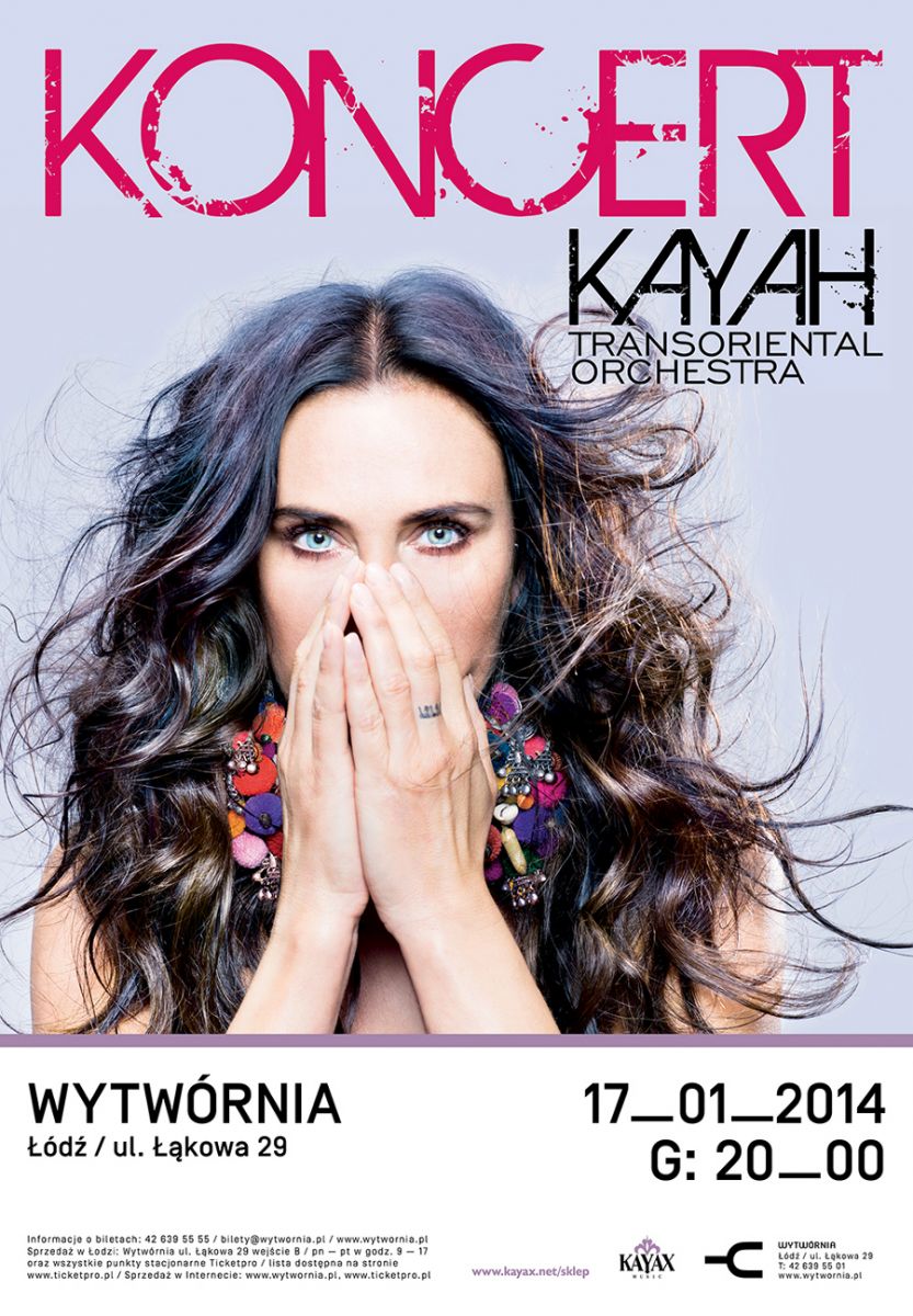Plakat koncert Kayah